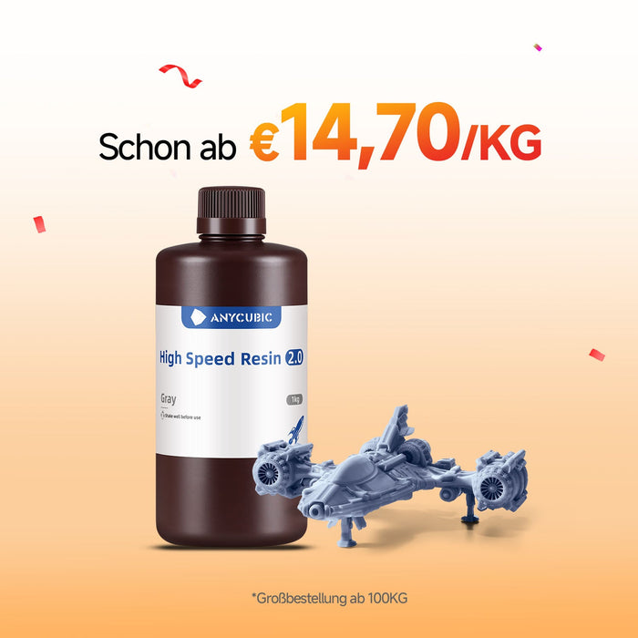 High Speed Resin 2.0 10-100 kg Angebote