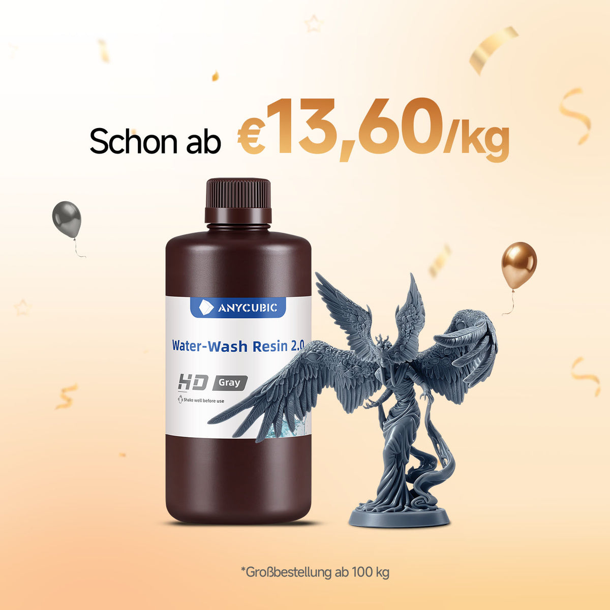 Water-Wash Resin 2.0 10-100 kg Angebote