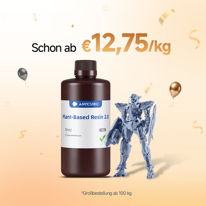 Pflanzenbasiertes UV Resin 2.0 10-100 kg Angebote