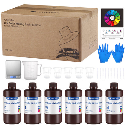 DIY Farbmisch Resin