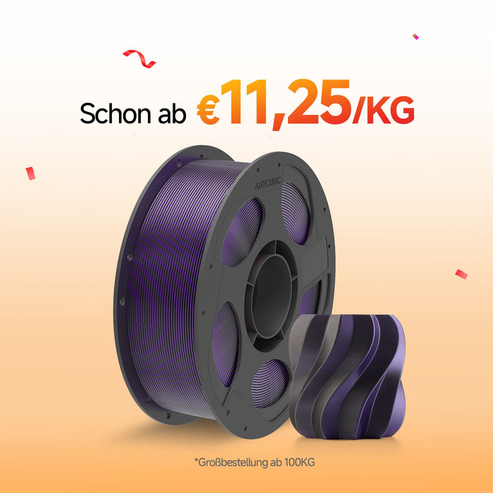 PLA Silk Dual/Tri-Color 10-100 kg Angebote