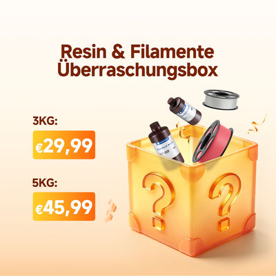 Anycubic Resin & Filamente Überraschungsbox